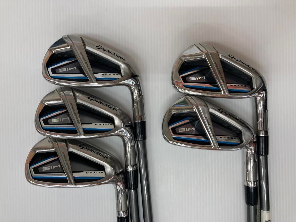 テーラーメイド シム2 マックス OS メンズアイアンセット 5本 S