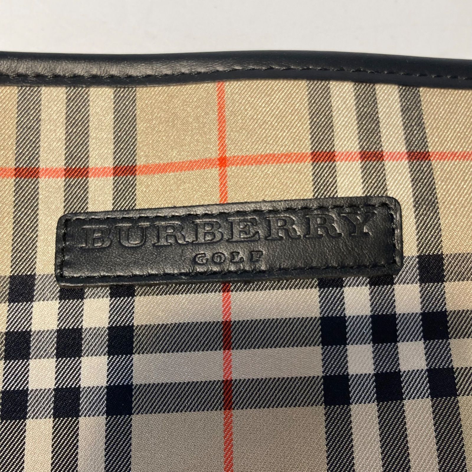 M1218-1-4 Burberry GOLF バーバリー クラッチバック ノバチェック