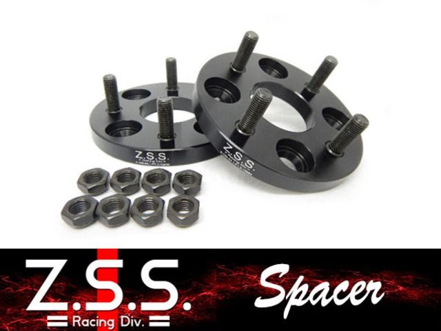 Z.S.S. ワイドスペーサー 15mm 100 4穴 M12×P1.5 トヨタ ワイドトレッドスペーサー PCD100-4H