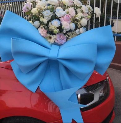 75cmビッグリボン大型リボン立体型リボン納車式クリスマス飾り 結婚式