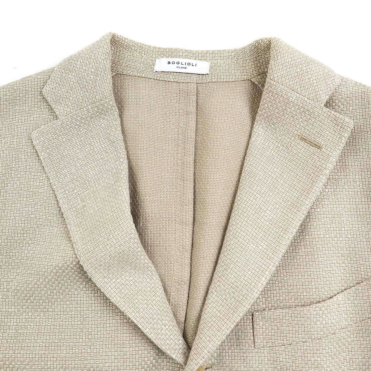 BOGLIOLI ボリオリ K.JACKET リネンコットンテーラードジャケット 