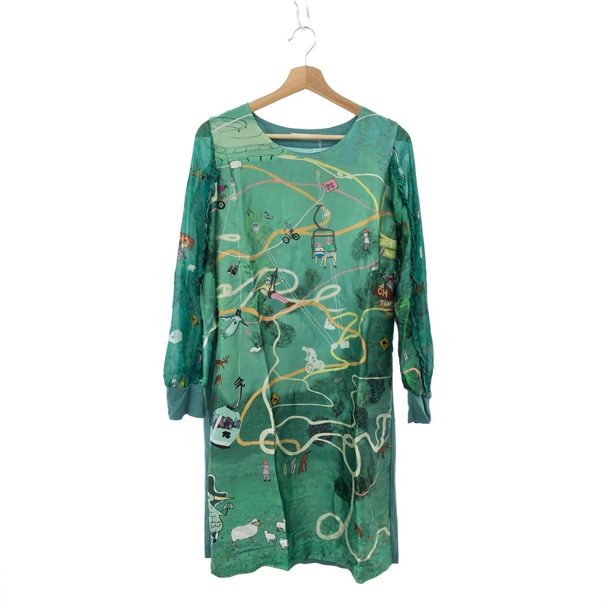 ツモリチサト★シルク ワンピース