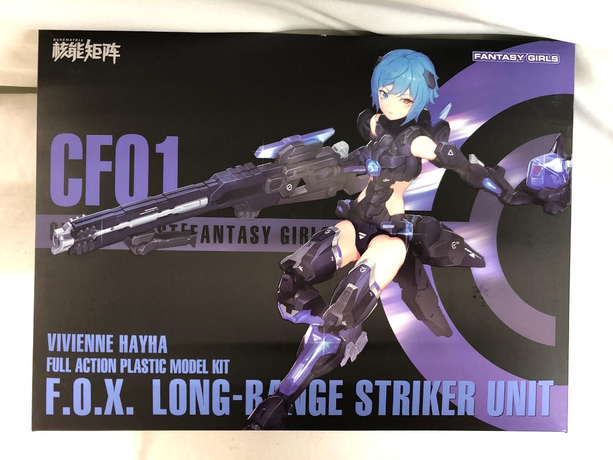 童友社 NUKE MARIX FANTASY GIRLS 1 F.O.X Long Range Striker Unit 1|12