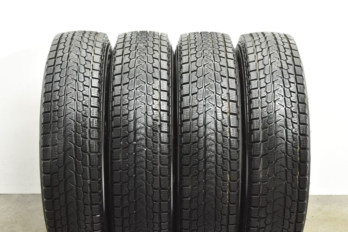 送料無料 バリ溝 ジムニーサイズ 社外 16in 5.5J 20 PCD139.7 ヨコハマ アイスガード G075 175 80R16 9分山程度 JB64 JB23 JA11 【熱い販売】