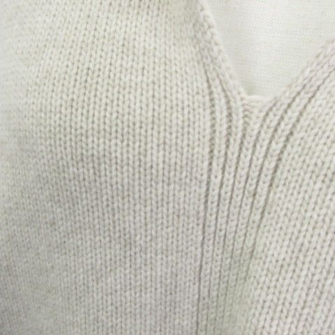 プランシー PLAN C 美品 カシミヤ混 セーラーカラー フーデッド V