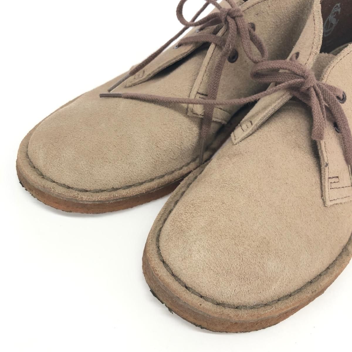 Clarks クラークス ワークブーツ ベージュ デザートブーツ