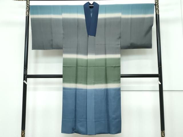 平和屋着物□極上 男性 本場大島紬 アンサンブル・長襦袢セット 100  