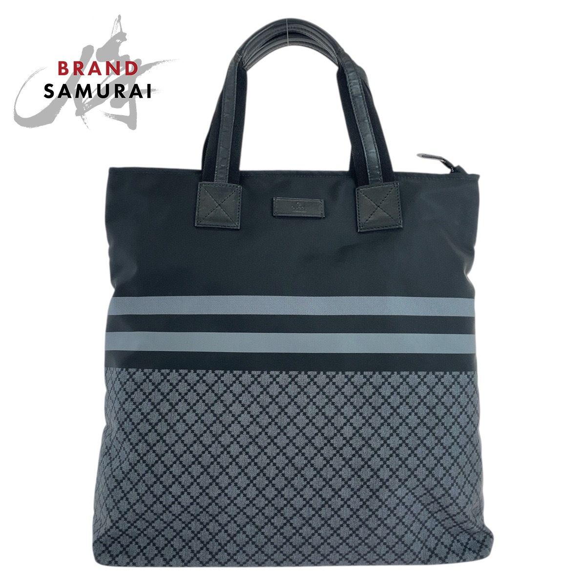 【上美品】GUCCI トートバッグ シェリーライン ブラック ビジネスバッグ 美品 GUCCI グッチ ディアマンテ シェリーライン ブラック 黒