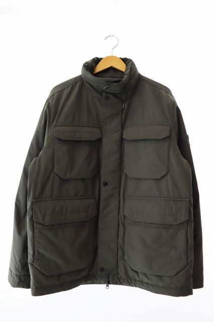 ストーンアイランド STONE ISLAND 24AW POLYESTER MICRO TWILL マルチポケット ジャケット L グレー ブランド古着ベクトル AA 250519