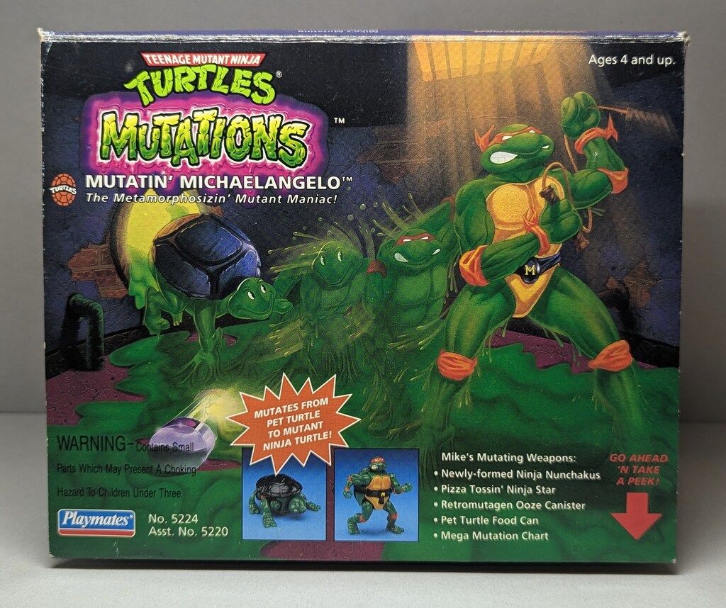 タカラ MUTATIONS MUTATIN MICHAELANGELO (後期箱) 4