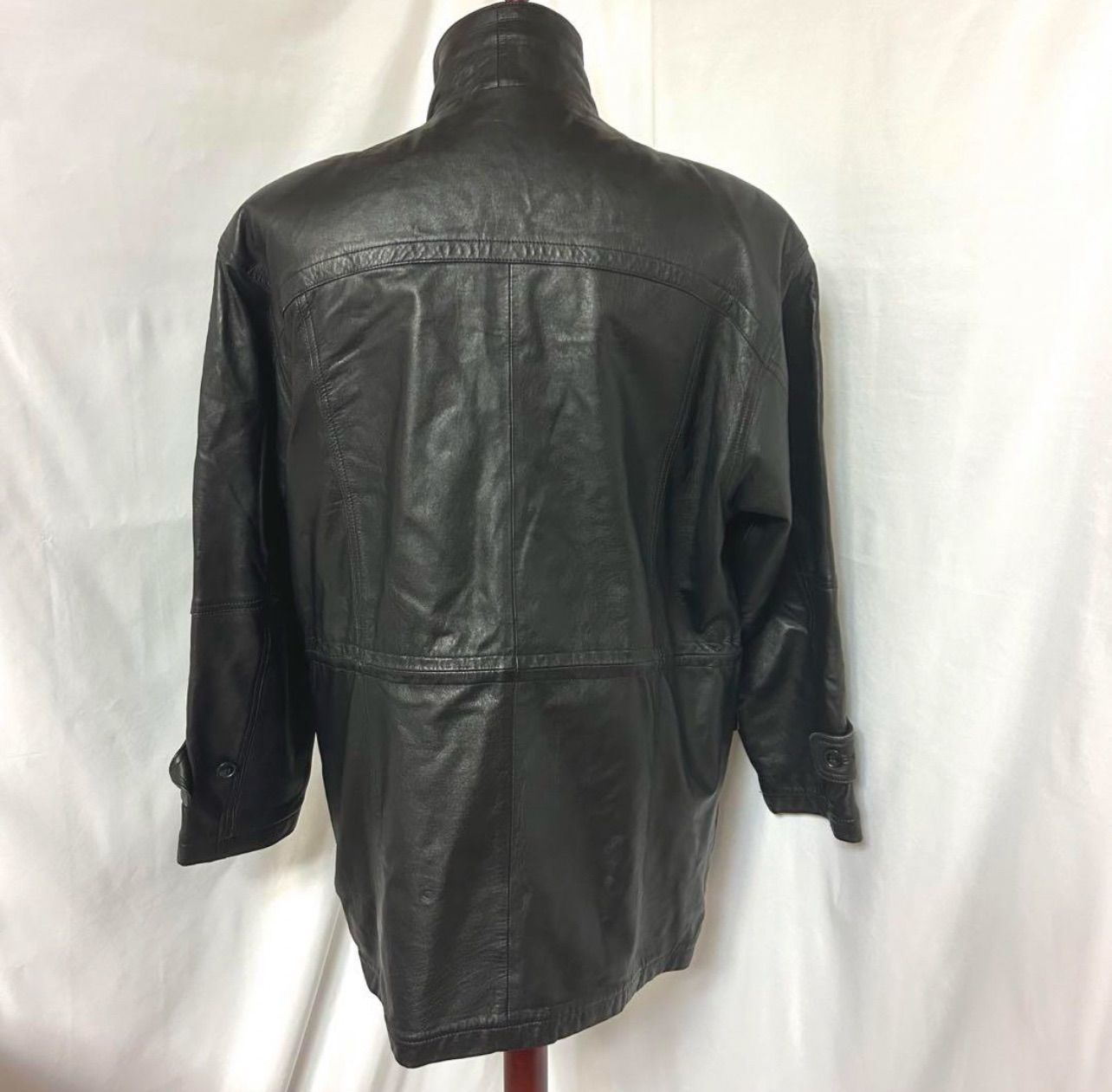 ✨【美品】Bell Maxim size M シープレザー100% 裏地総柄 羊革レザー 