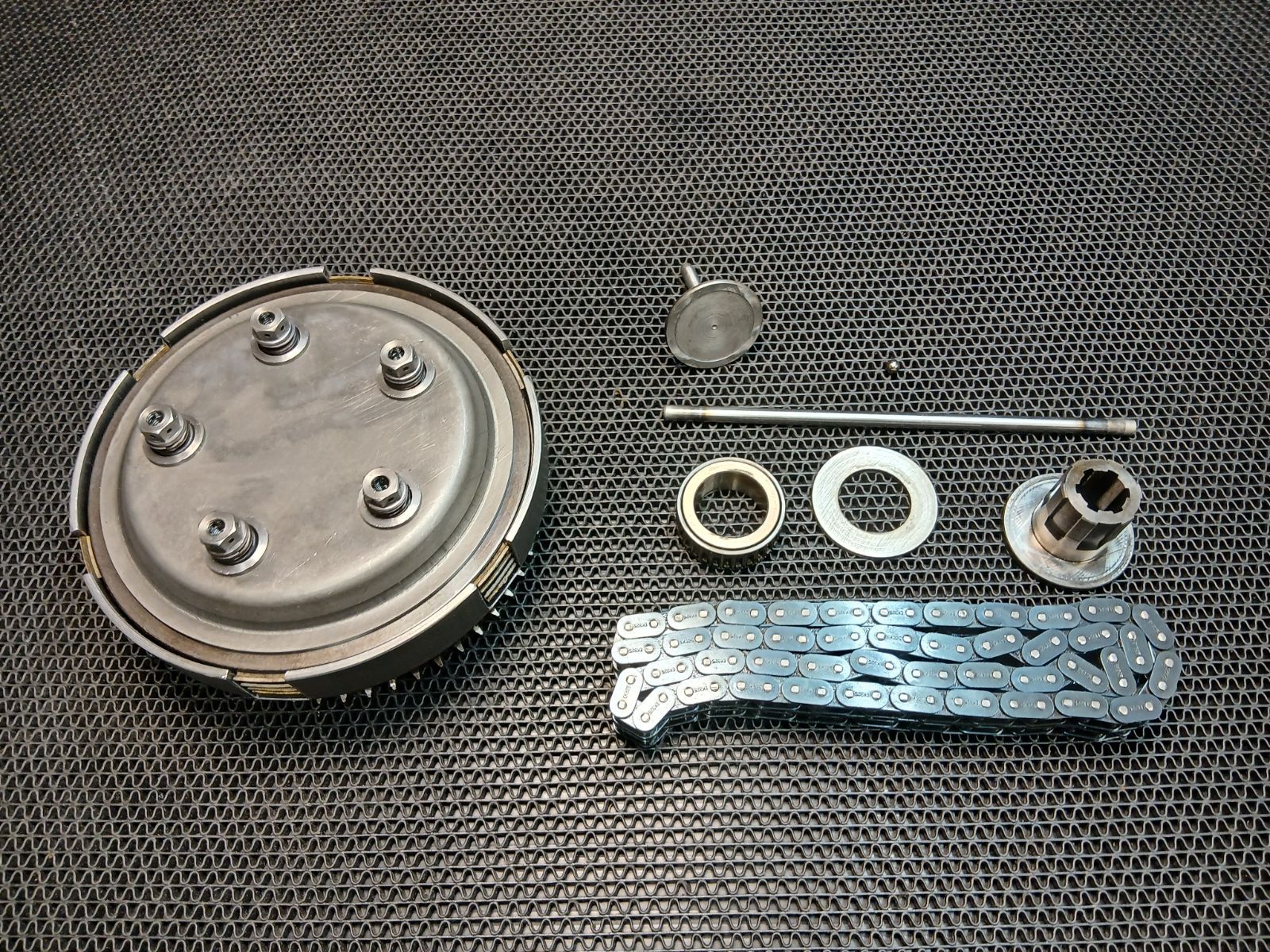 カワサキ W3 クラッチハウジングSET 650-RS 昭和48年 実動車両 W2TT W1SS ダブサン マッハMACH W1SA 旧車絶版 Z 動画あり