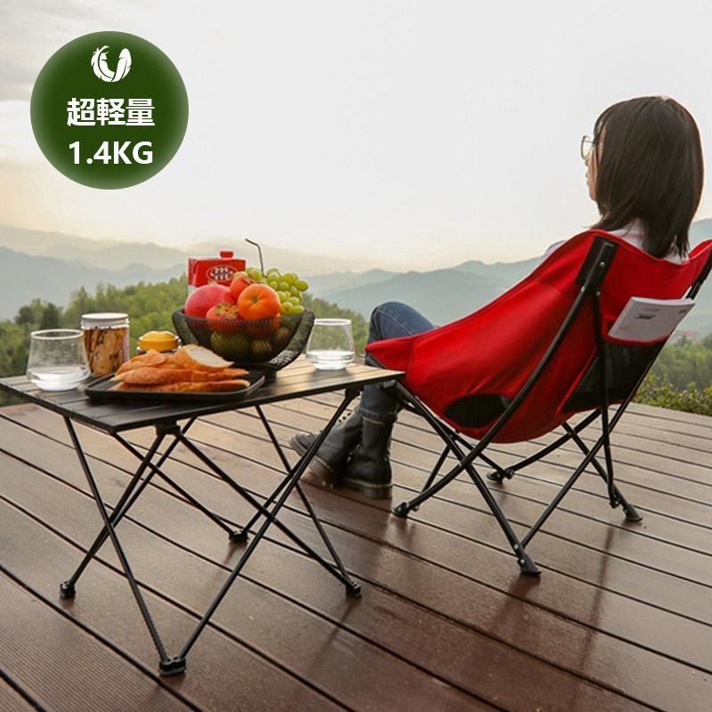 KPR 格納式折りたたみテーブルとスツールセット ポータブルキャンプ折りたたみ式テーブル 軽量ながらより頑丈 調節可能なスツール付き ピクニック ビー 並行輸入 : KPR 格納式小型折りたたみテーブルとスツールセット