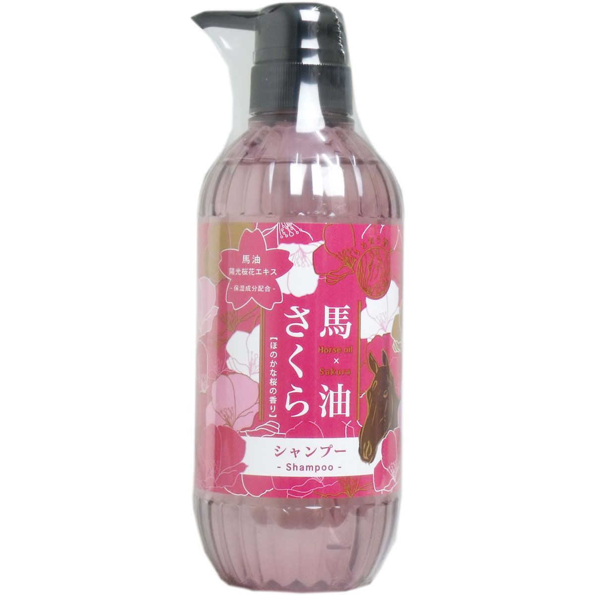 5セット 馬油さくら シャンプー ５００ｍＬ