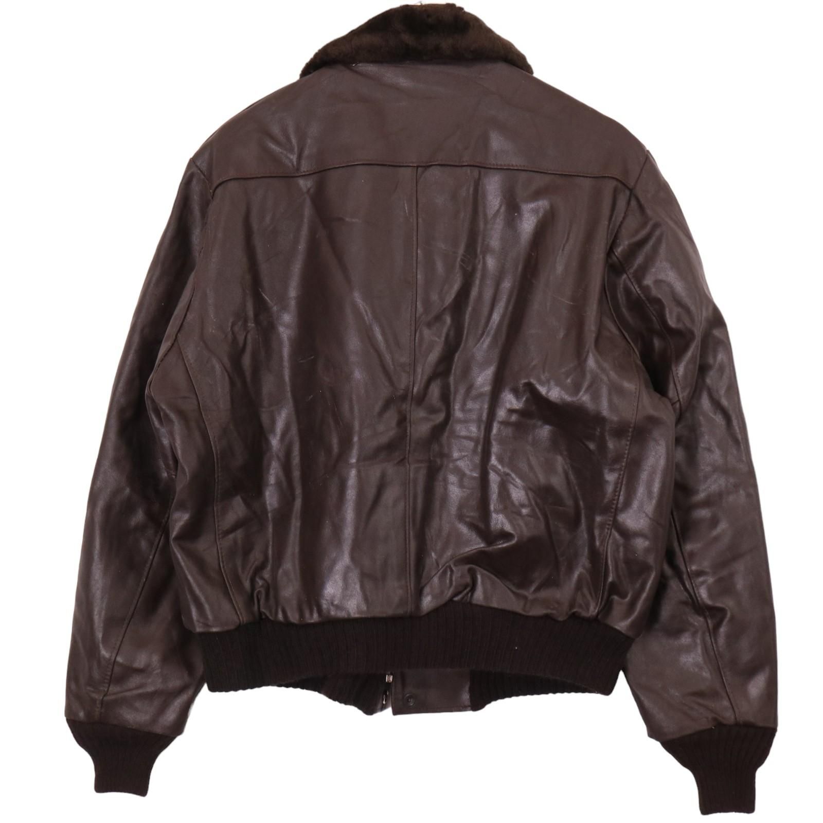 70年代 USA製 Sears シアーズ The Leather Shop G1 フライト レザー