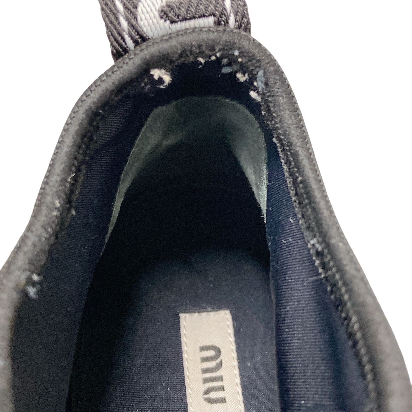 ミュウミュウ 厚底スニーカー