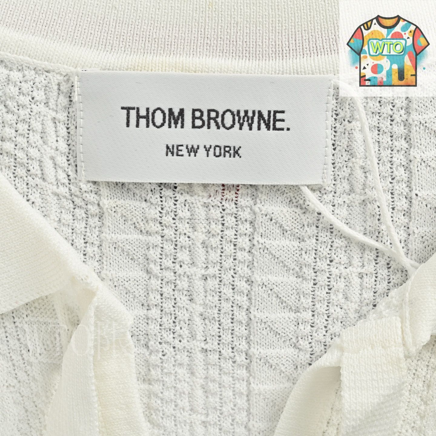 THOM BROWNE ポロニット半袖 今日特価】Thom Browne ニットベルト付きポロ半袖-1 - メルカリ