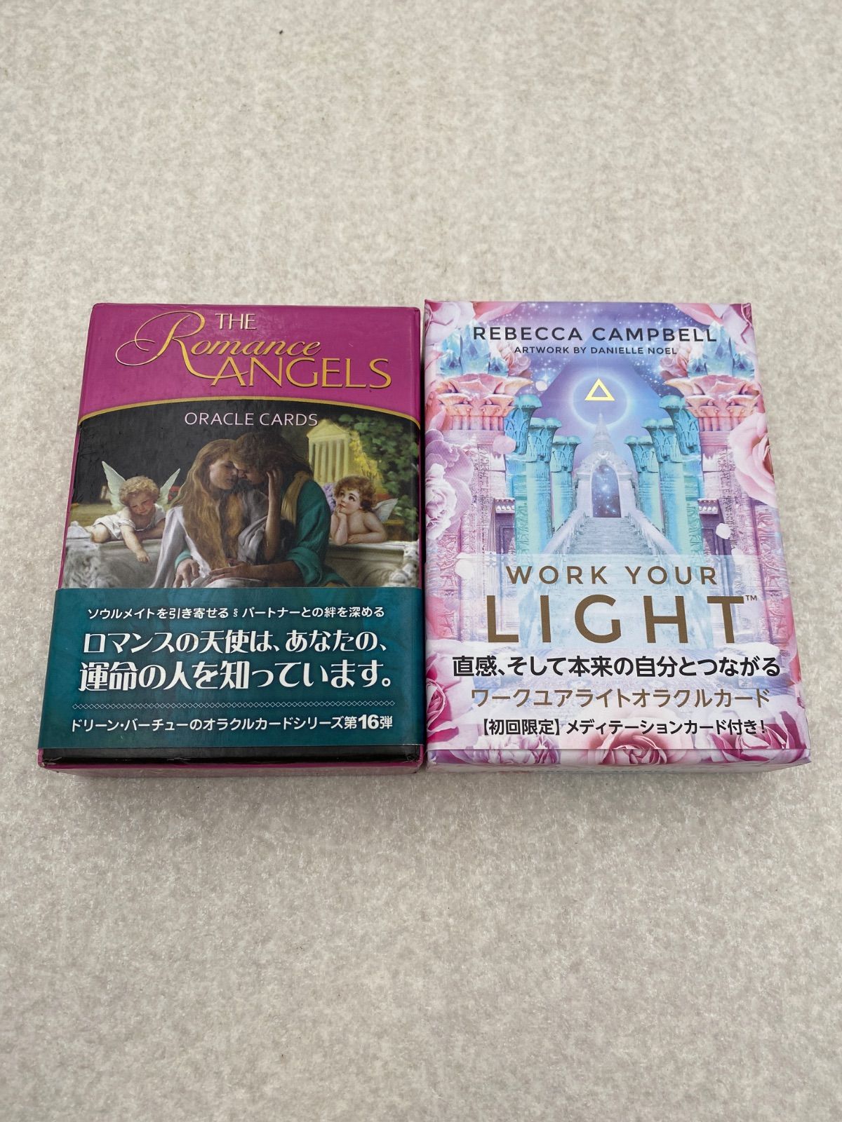 ロマンスエンジェルオラクルカード 日本語解説書付 Amazon.co.jp