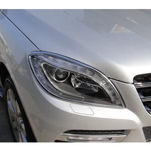 ベンツ メッキヘッドライトリング R231 SL SL350SL550SL63SL65AMG リム　リング　カバー　メッキ　ガーニッシュ ベンツ SLクラス R231 キセノン ヘッドランプ 右側 純正