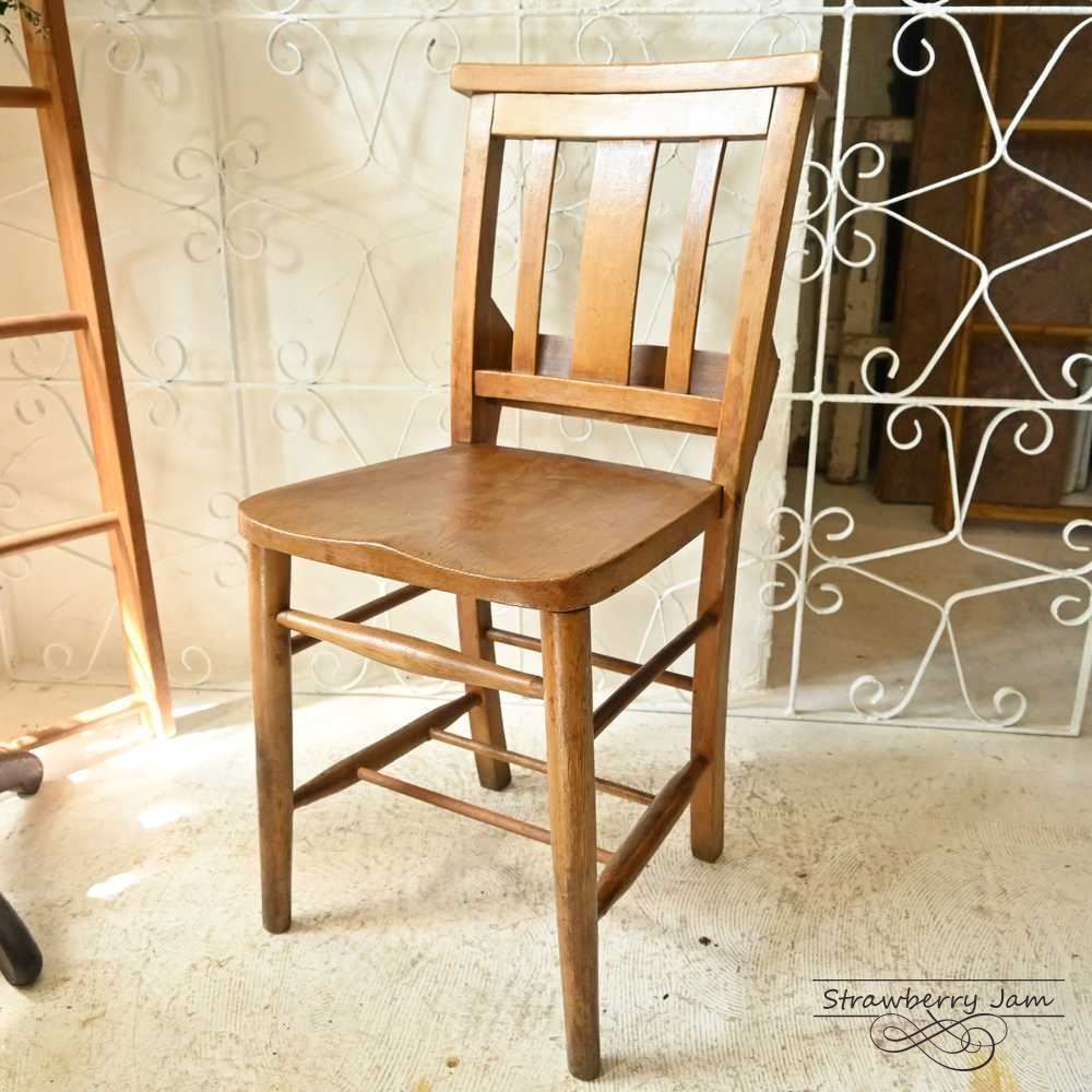 L3705-4-1 英国アンティーク オーク ダイニングチェア ハイバック 椅子 L3705-4-1 英国アンティーク オーク ダイニングチェア ハイバック 椅子