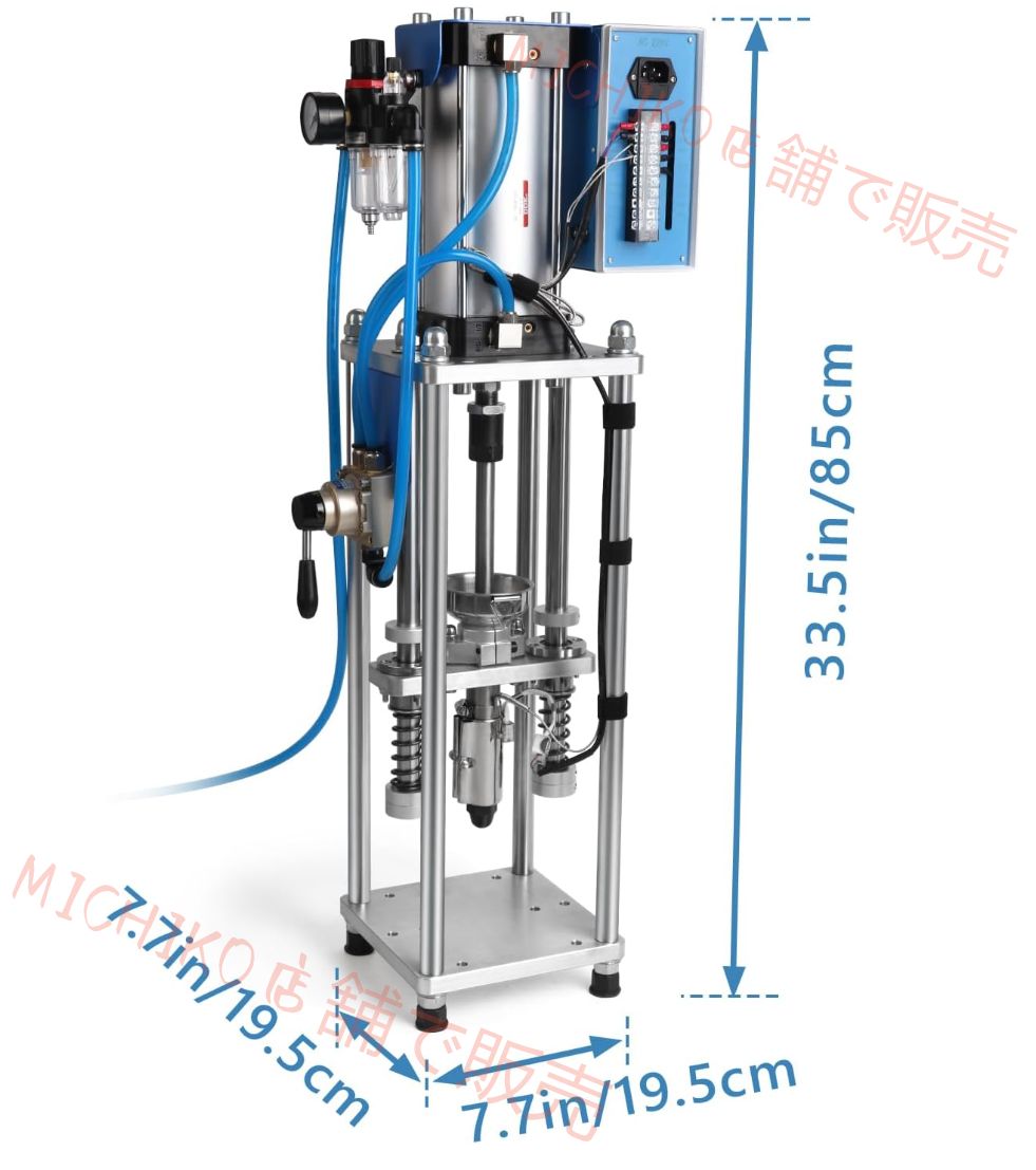 小型押出機 空気式手動射出成形機 縦型プラスチック押出機 実験室用 プランジャー式 350°C 110V HRDEVELOPMENT_JP