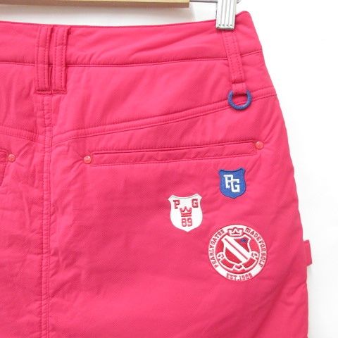 パーリーゲイツ PEARLY GATES ゴルフ スカート 中綿 防寒 ロゴ