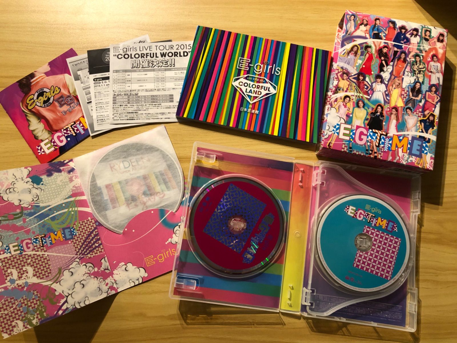E-girls CD&DVD美品 中古] E-girls E.G.TIME (2CD+3Blu-ray) /E.G. CRAZY (2CD+3Blu