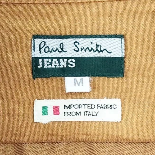 ド派手】Paul Smith JEANS ゴールド シャツ ジャケット LB - メルカリ