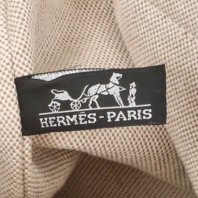 こぐま✨ HERMES ニューフールトゥ カバス トートバッグ キャンバス HERMES エルメス フールトゥ キャンバス トートバッグ ブラック