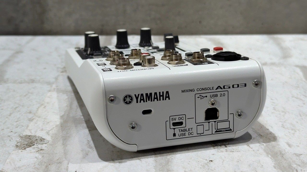 ★状態良好美品★ YAMAHA ヤマハ ウェブキャスティングミキサー オーディオインターフェース 3チャンネル AG03 ☆★