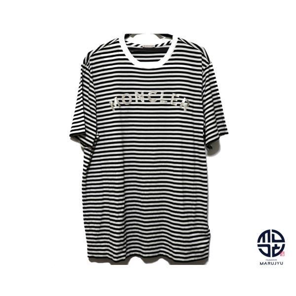 MONCLER モンクレール 半袖tシャツ ボーダー MONCLER モンクレール MAGLIA T-SHIRT ボーダー Tシャツ メンズ