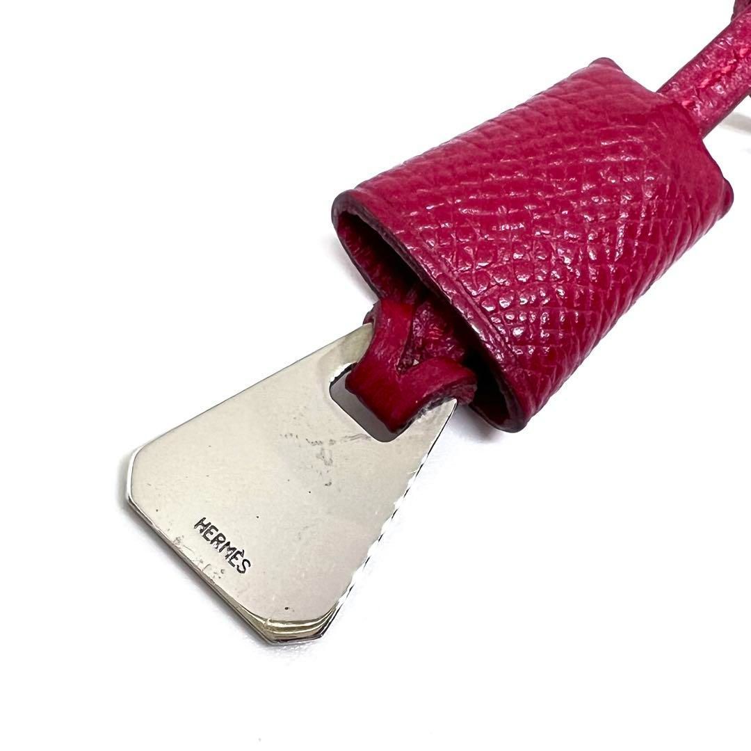 エルメス ミニクロシェット ドッグネームタグ ペットタグ ミニチャーム