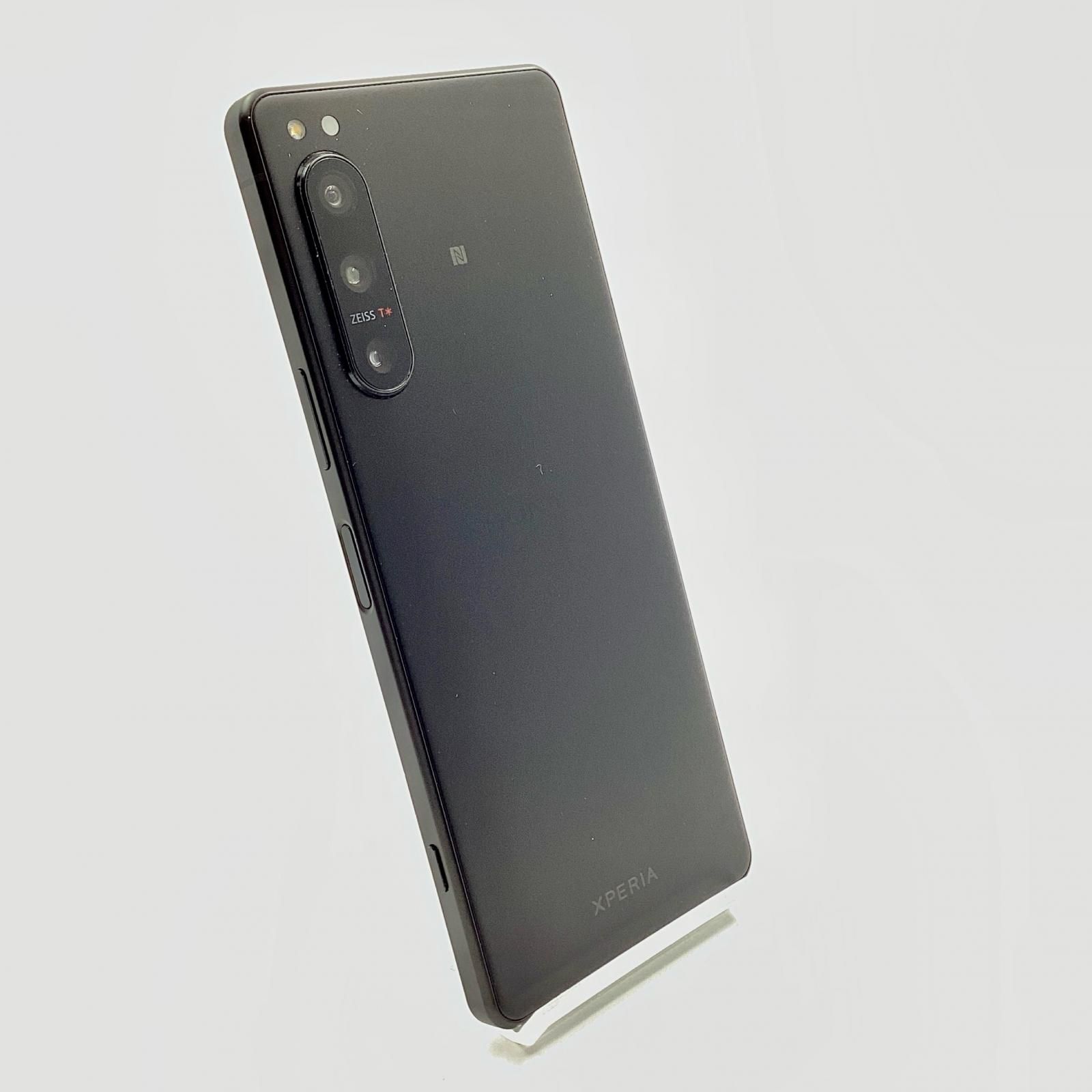 Xperia 5 IV ブラック 128 GB Softbank 全額返金保証】【最速発送