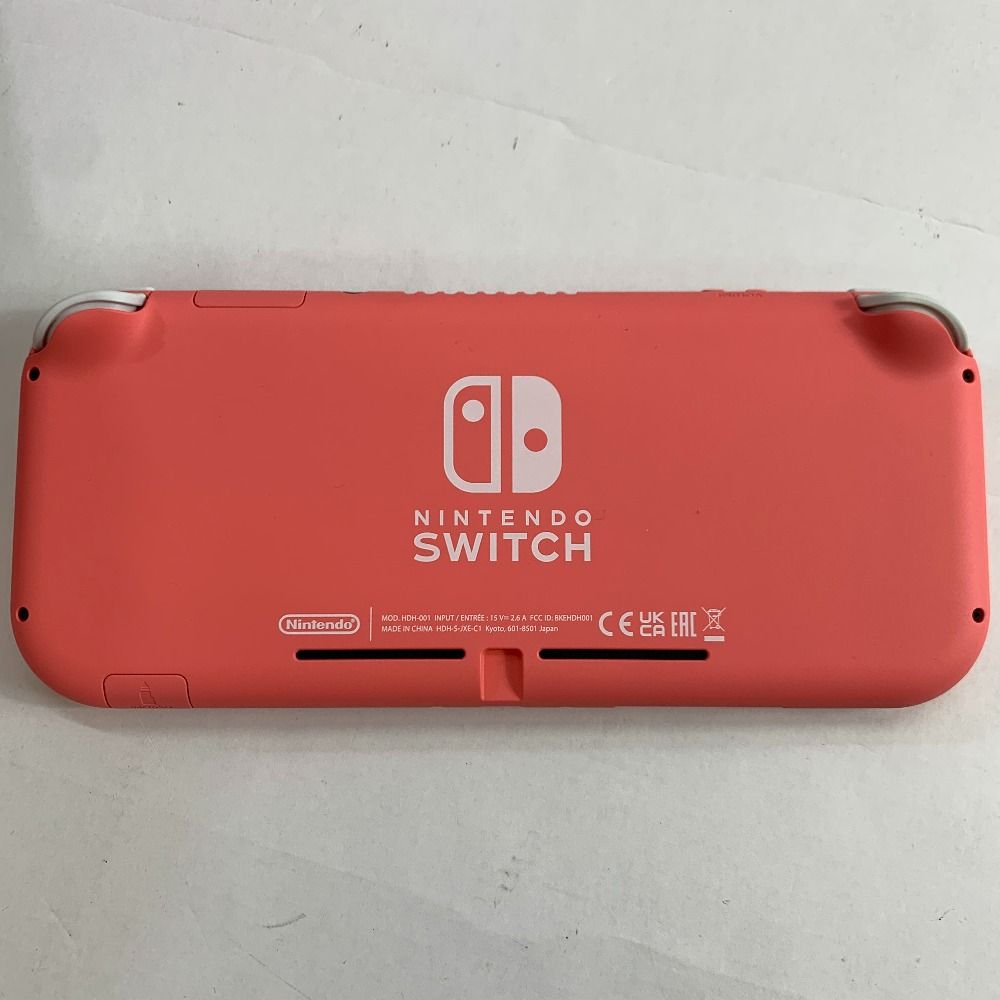 【美品】Nintendo Switch Lite コーラル 完品 Nintendo Switch 任天堂 Lite ニンテンドースイッチ ライト