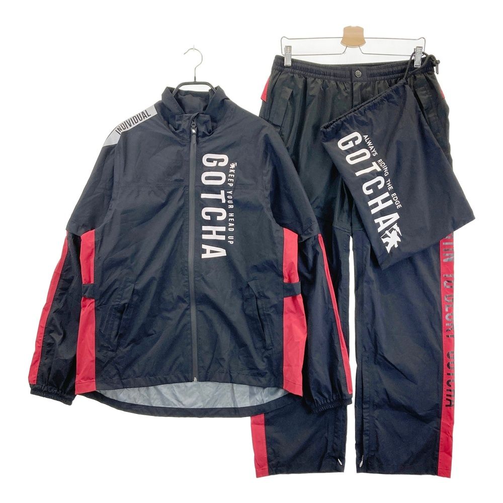 サイズ XL GOTCHA ガッチャ 2WAY レインウェア ブラック系 240101547058 ゴルフウェア メンズ ストスト