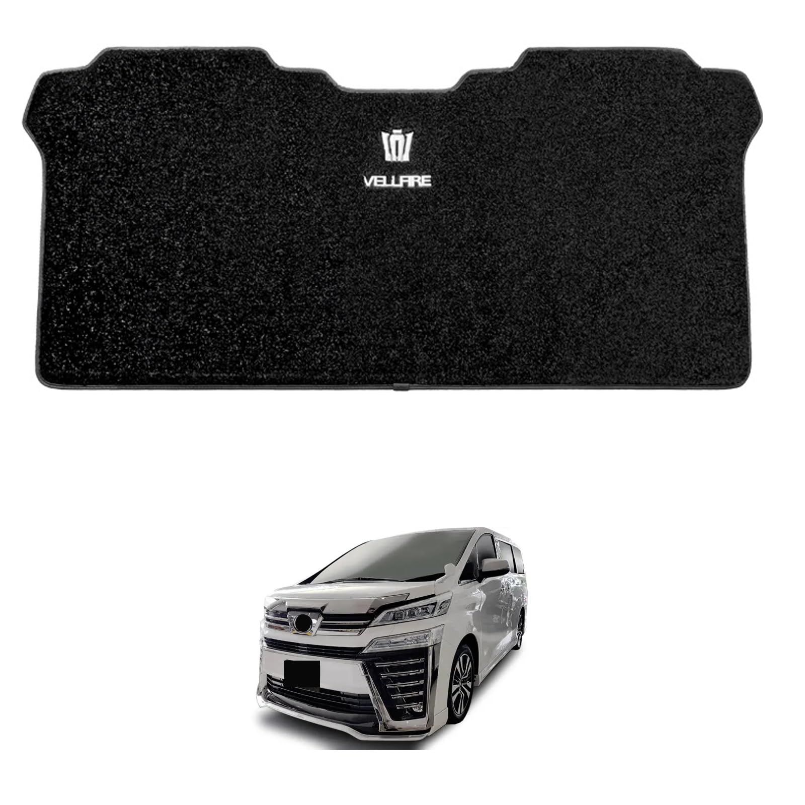 beyond self トヨタ ヴェルファイア 30系 ハイブリッド車 フロアマット 2列目 セカンドラグマット ロゴあり 絨毯 傷防止 汚れ防止 レール隠し カスタムパーツ 車種 設計 取付簡単