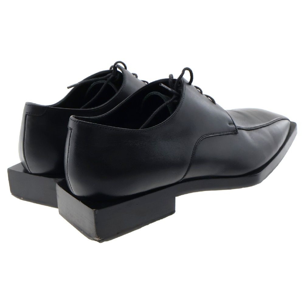BALENCIAGA (バレンシアガ) スクエアトゥ ダービー レザー レース