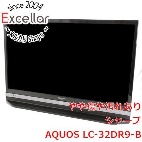 bn 2 SHARP 32V型 液晶テレビ AQUOS LC-32DR9-B ブラック リモコンなし