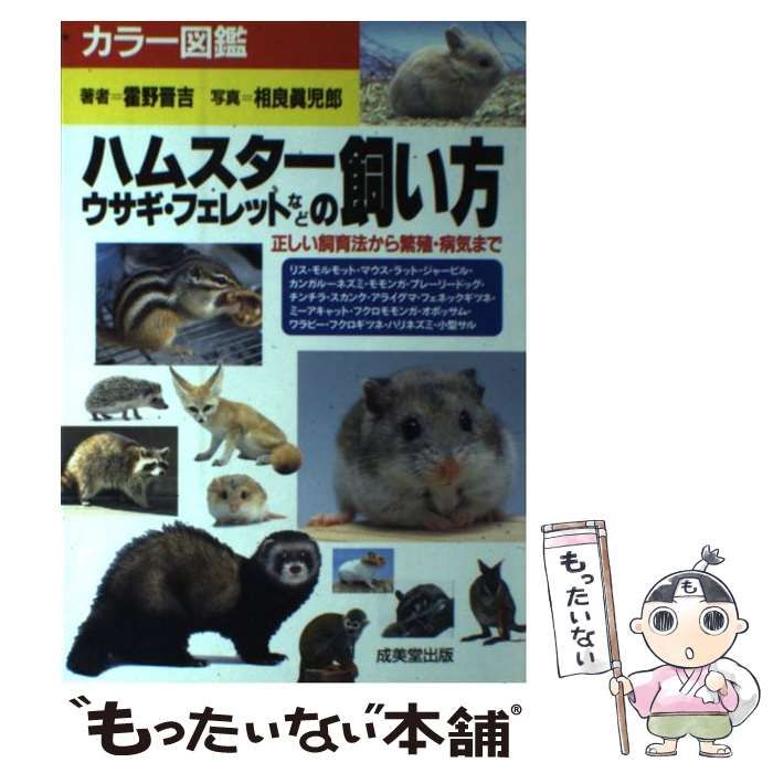 【中古】 ウサギとハムスターとフェレットｂｏｏｋ 種類、飼い方、繁殖のしかたなど完全保存マニュアル/成美堂出版 ハムスターとうさぎ、フェレット、プレーリードッグ: 小さな動物