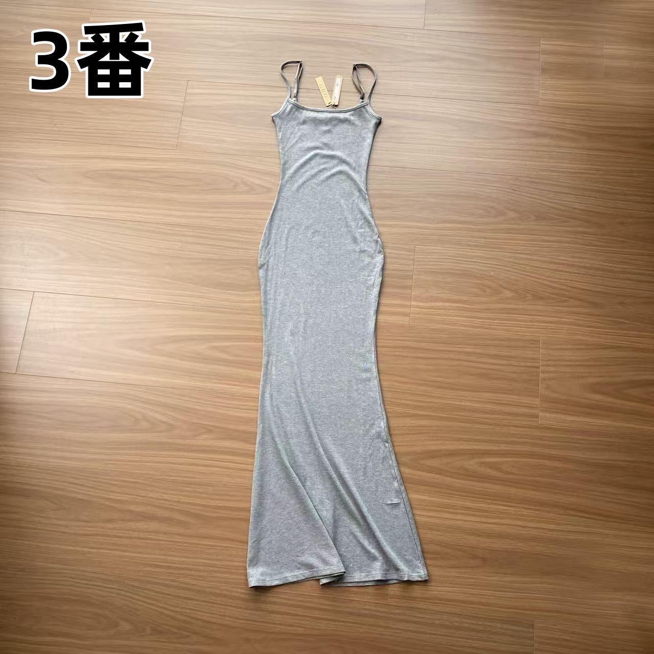 SKIMS スリップドレス オーバーサイズ 無地 即購入OK 美品