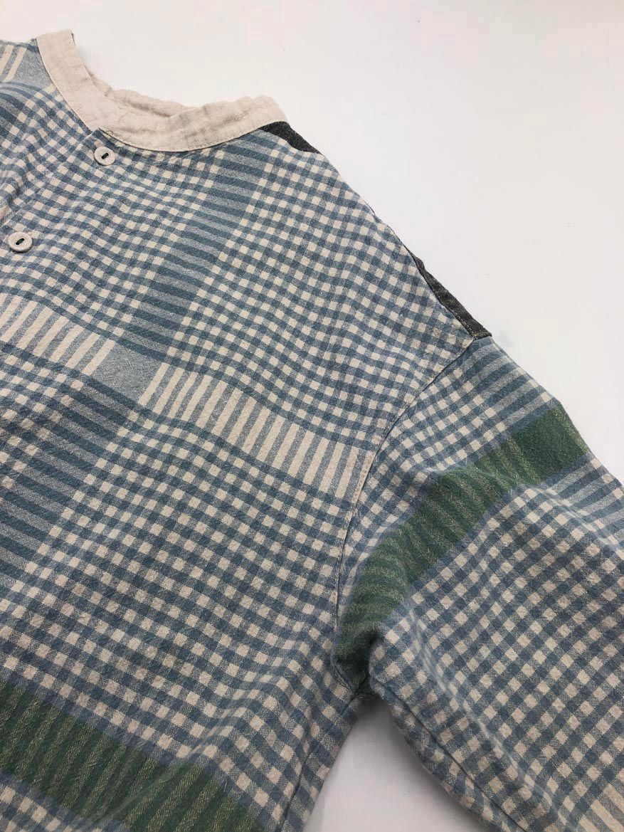 nop de nod ノップドゥノット リネン コットン ギンガム パネル