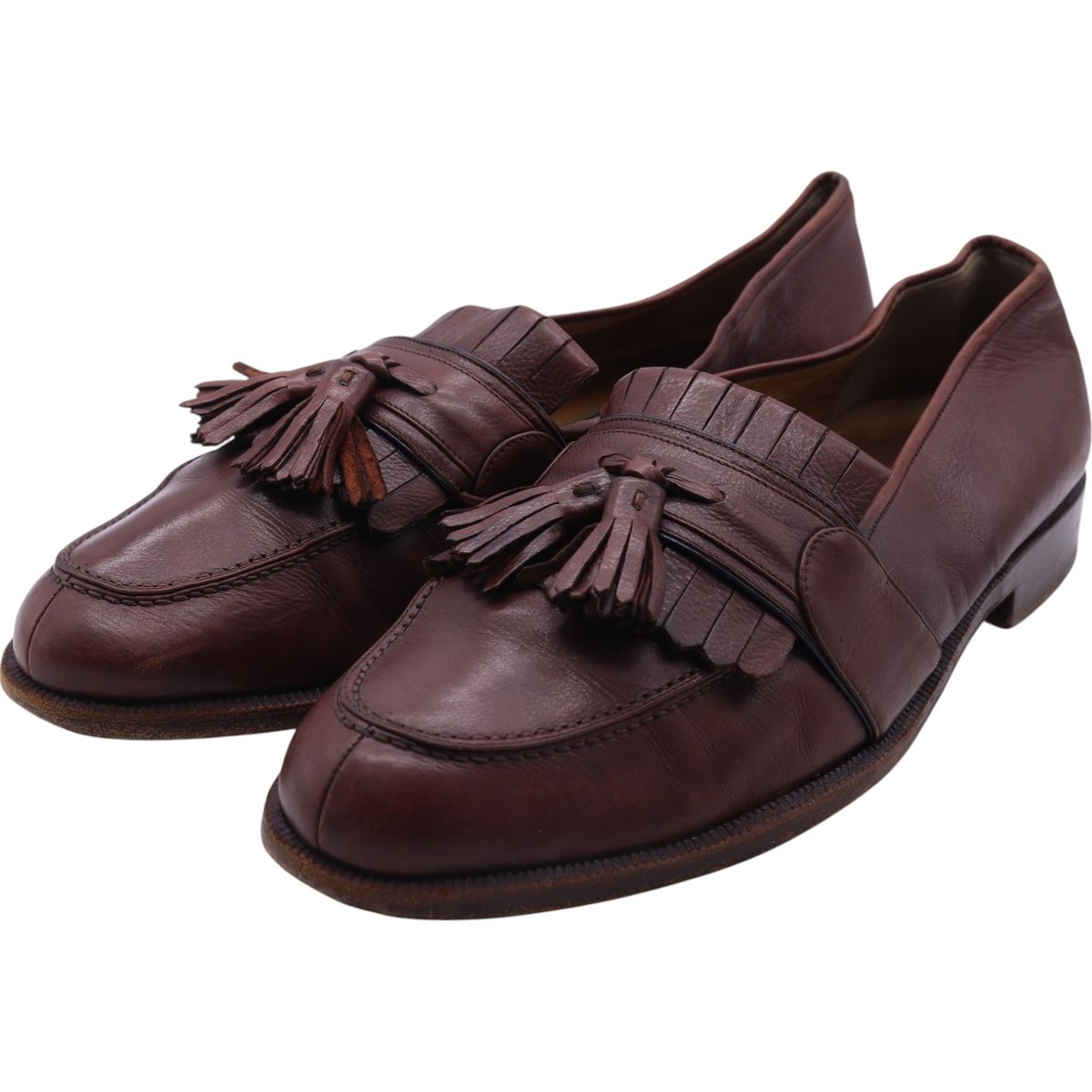 古着 コールハーン COLEHAAN キルト タッセルローファー イタリア製 9M メンズ27.0cm相当|saa011982