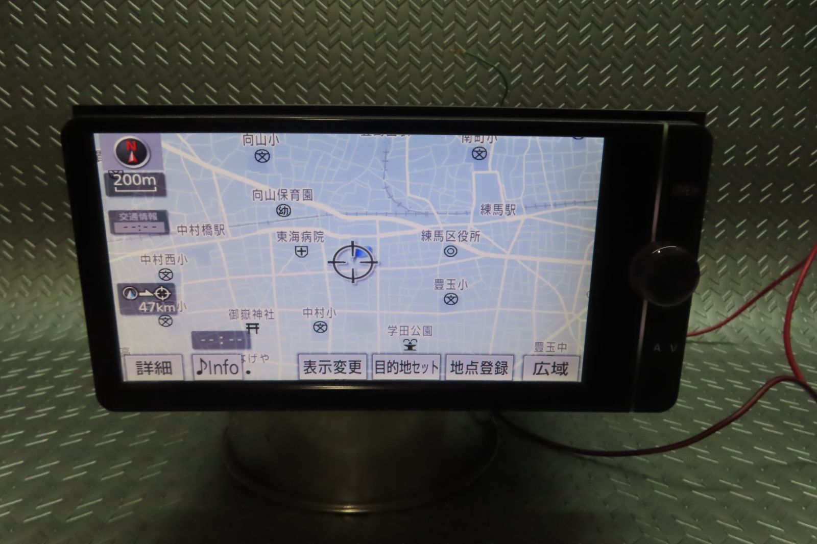 完動品保証付 W6364|トヨタ純正 SDナビ NSZT-W62G TV地デジフルセグ内蔵 Bluetooth内蔵 TV視聴OK ロック解除済 本体のみ