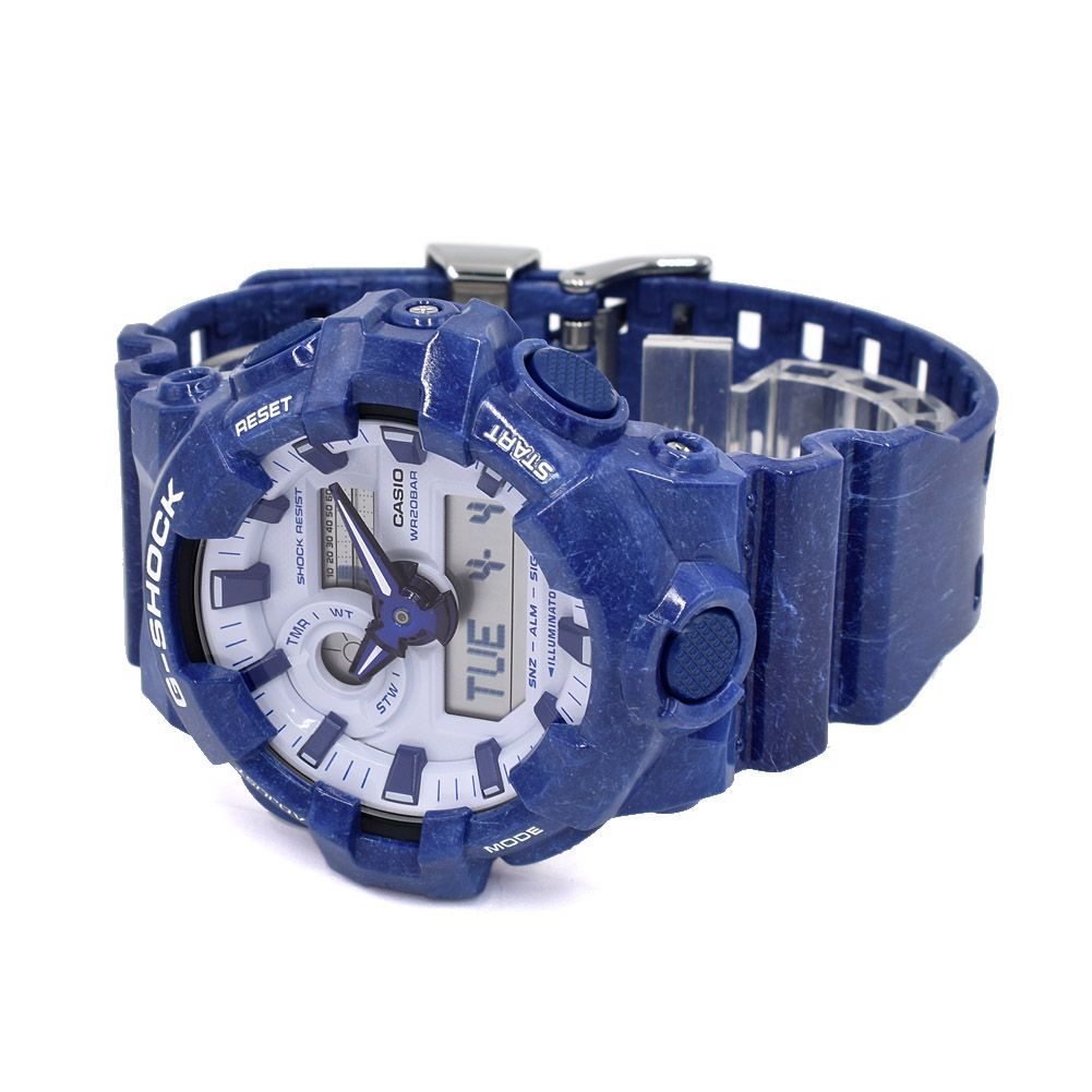 えりさん専用　CASIO G-SHOCK GA-700BWP-2ADR GA700BWP-2A | G-SHOCK ANALOG-DIGITAL Blue, Light blue | CASIO