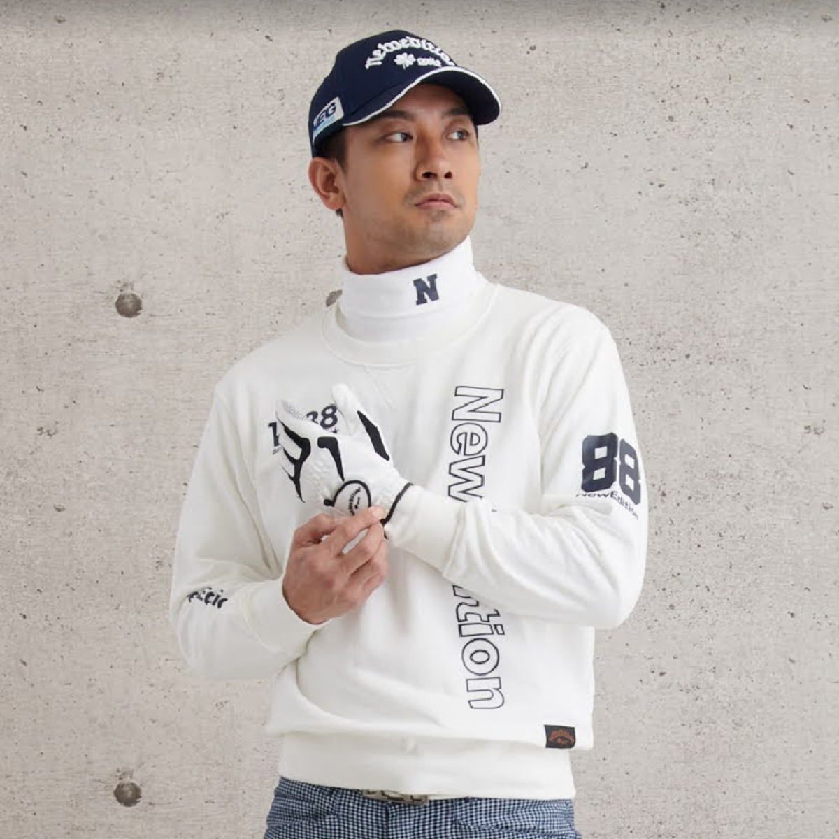 公式NewEdition GOLF®】トレーナー スエット ゴルフウェア メンズ ロゴ ゴルフ トレーナー メンズ ・ニューエディションゴルフ  NEG-340(ホワイト、XLサイズ) - メルカリ