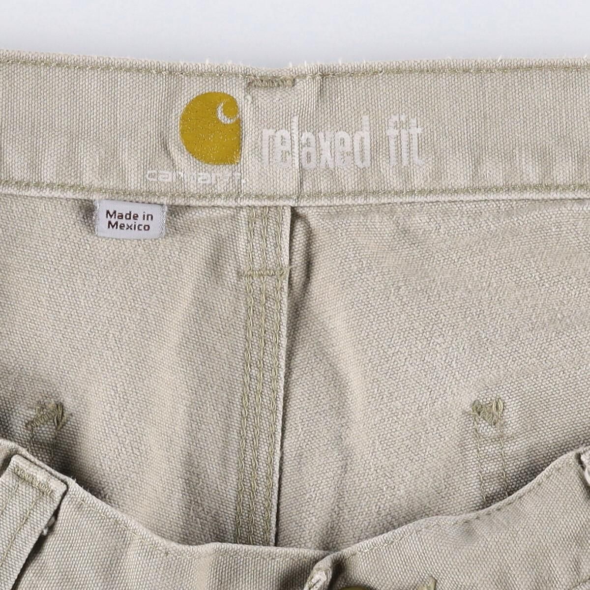 古着 カーハート Carhartt RELAXED FIT ダック地ワークパンツ メンズ