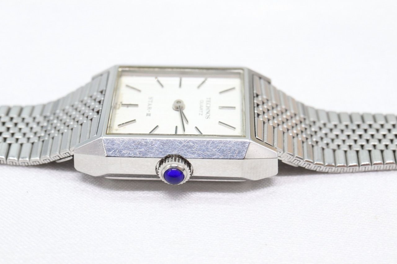 W69-6】動作品 電池交換済 TECHNOS テクノス STAR-Ⅲ 腕時計