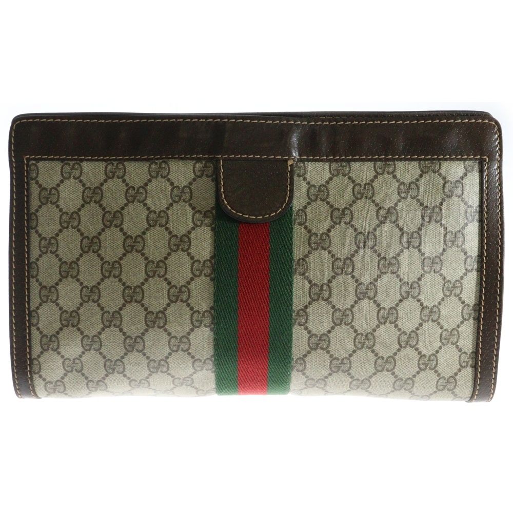 グッチ GGプラス PVC クラッチバッグ セカンドバッグ ヴィンテージ