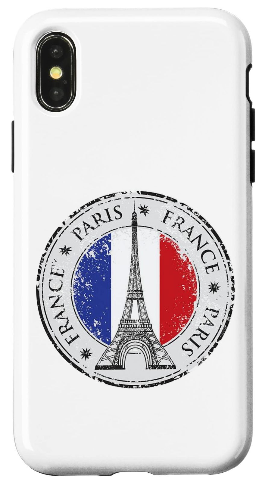 【在庫セール】iPhone X/XS パリ、エッフェル塔、勝利のアーチ、旅行者へのギフトに。 スマホケース