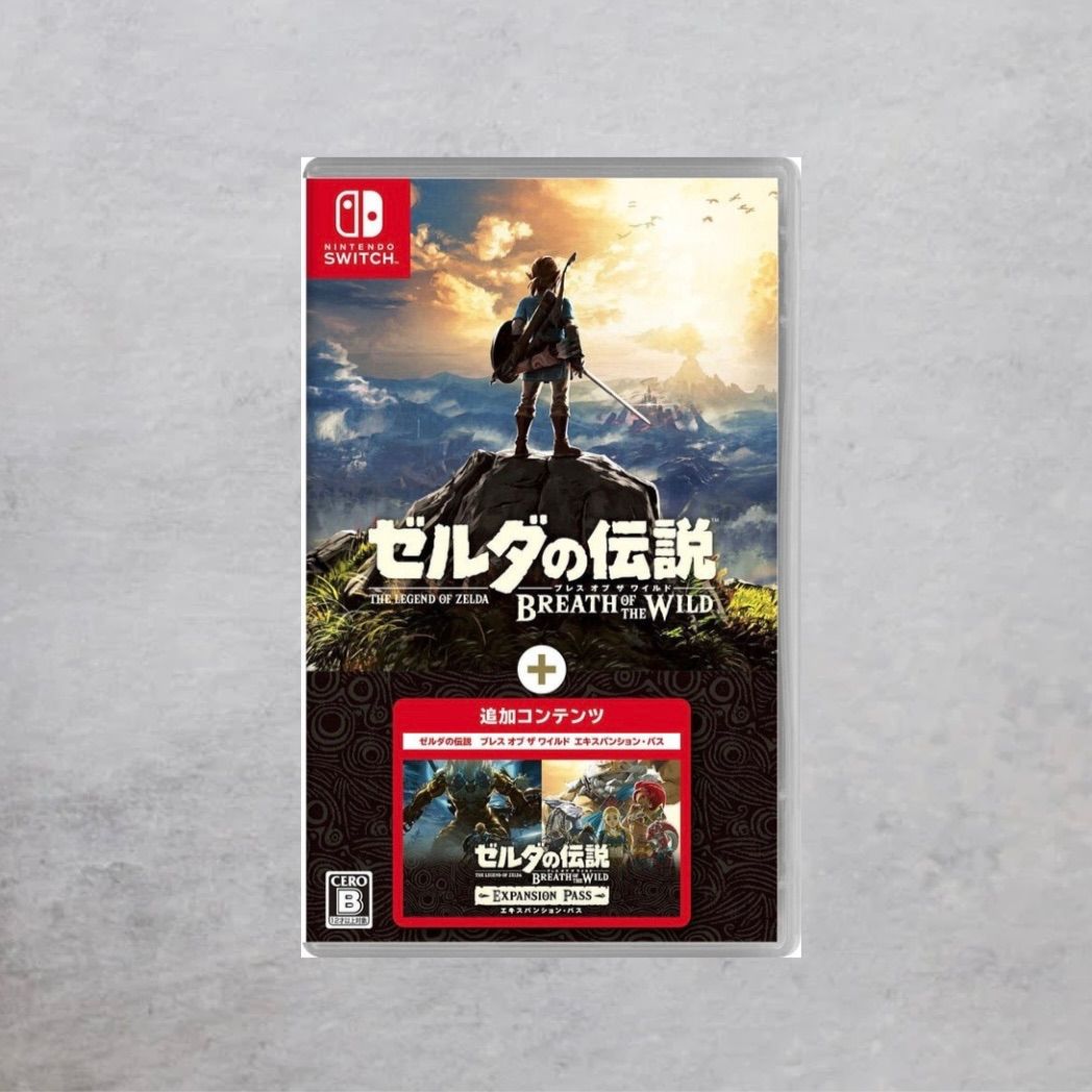 状態B】Switch ゼルダの伝説 ブレス オブ ザ ワイルド +